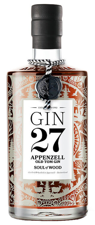 Gin 27 Old Tom Soul of Wood aus Appenzell 