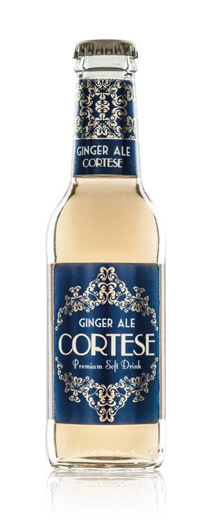 Cortese Ginger Ale 2 dl, EW Glas 