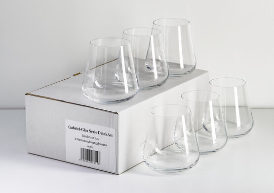 Gabriel-Glas "DrinkArt" 6 Gläser im Karton