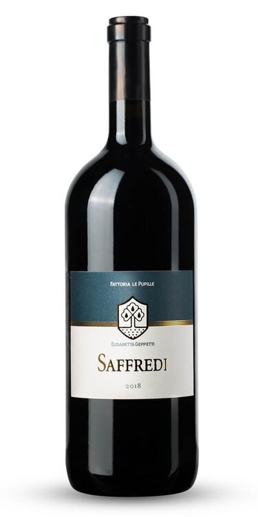 Saffredi 2021 IGT 1.5 Liter Magnum Fattoria Le Pupille Toscana (98 Punkte James Suckling)