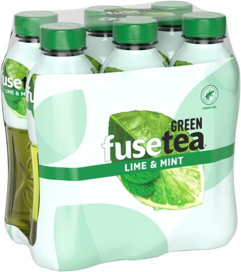 Fuse Tea Green Tea Lime Mint 50 cl PET 6-Pack