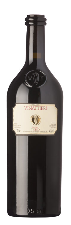 Vinattieri Merlot Rosso Ticino DOC Vinattieri Ticinese SA (19 Punkte Schweizerische Weinzeitung)