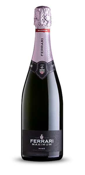 Ferrari Maximum Rosé Brut Spumante Metodo Classico Trento DOC Italia 