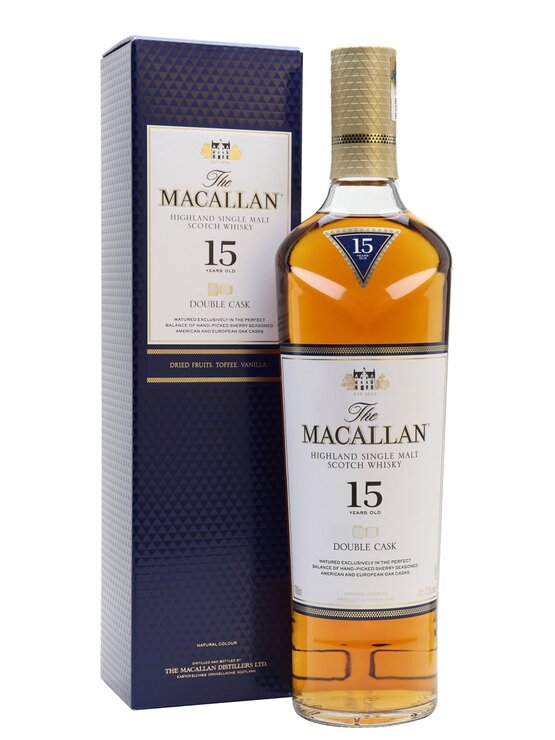 Macallan 15 years old Double Cask 