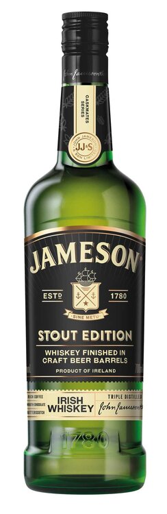 Jameson Irish Whiskey Stout Edition finished in Carft Beer Barrels