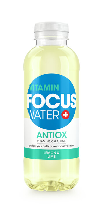 Focuswater Antiox Lemon EW PET, 6-Pack