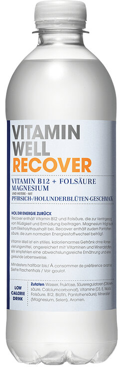 Vitamin Well Recover 50 cl PET