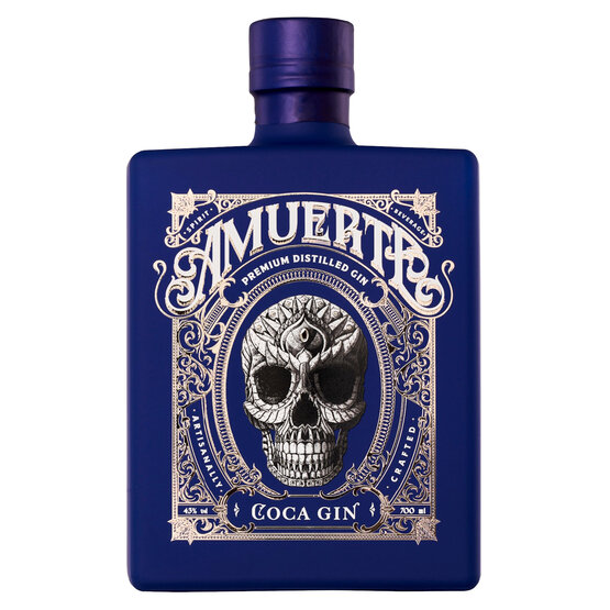 AMUERTE Coca Leaf Gin BLUE Bottle Limited Edition