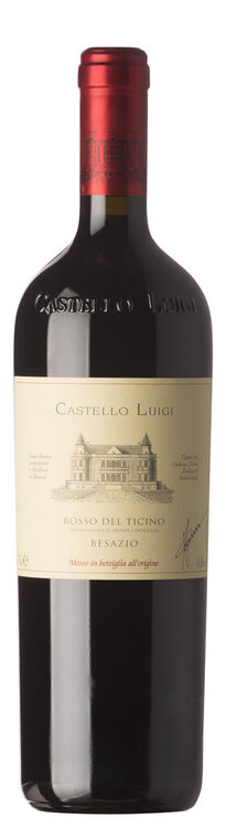 Castello Luigi Rosso 3.0 Liter 2017 Merlot del Ticino DOC Zanini Doppel-Magnum (solange Vorrat)