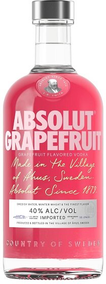 Vodka Absolut Grapefruit