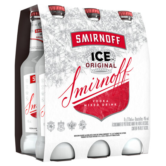 Smirnoff Ice Vodka Mixed Drink Glasflasche 27.5 cl
