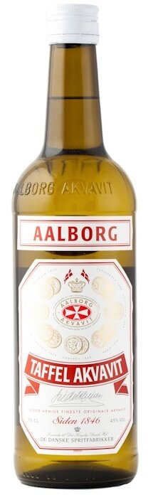 Akvavit Taffel Aalborg Kümmel Dänemark