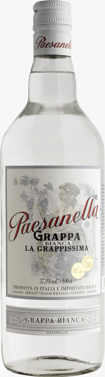 Grappa Paesanella Bianca La Grappissima