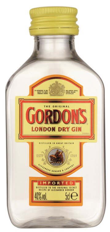 Gin GORDON's 5 cl Portionen