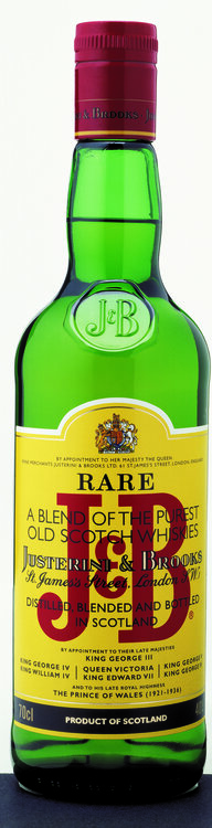 J & B Rare 70 cl Scotch Whisky