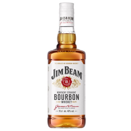 Jim Beam White Label Straight Bourbon Whiskey