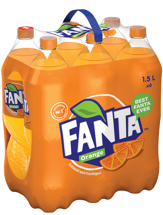 Fanta Orange 1.5 L PET EW 6-Pack