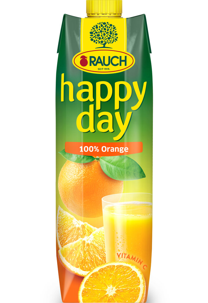 Rauch happy day Orangensaft 1 L ELO Pack | Fruchtsäfte | SCHÜWO Trink-Kultur