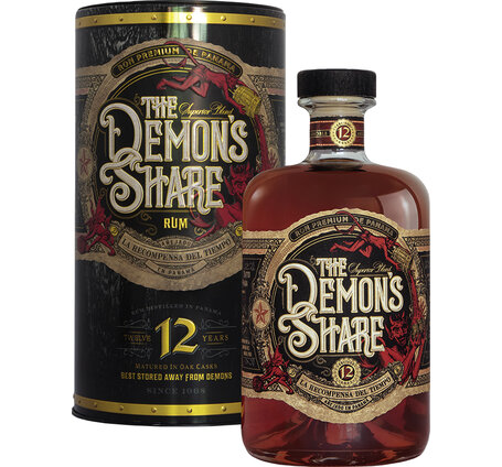 Rum The Demon's Share 12 years in Geschenkdose