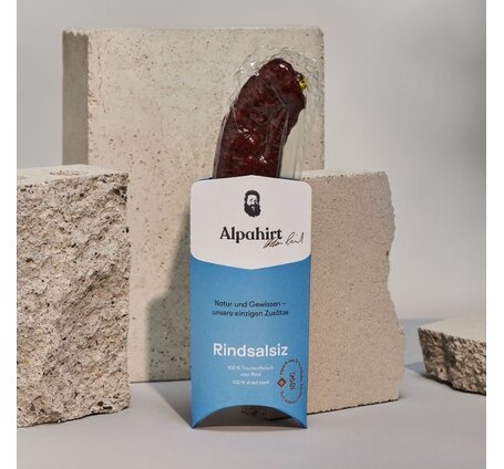 Rindsalsiz Alpahirt 120 g (Rindfleisch)