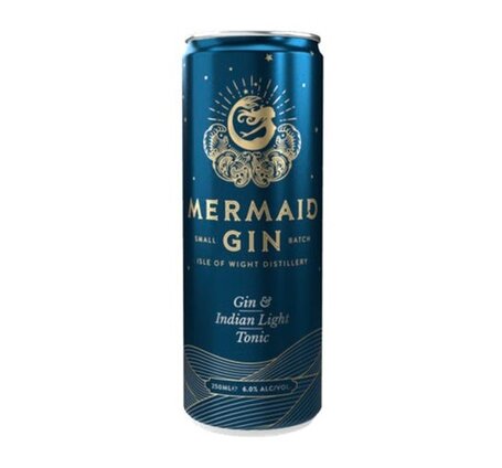 Gin Mermaid Gin & Tonic Dose 25 cl Isle of Wight 