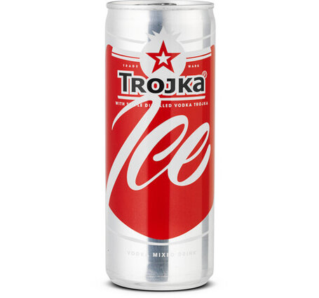 Trojka Ice Vodka Mixed Drink Dose (auf Anfrage)