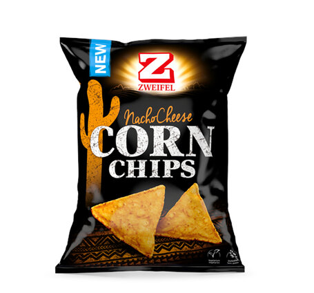 Zweifel Corn Chips Nacho Cheese 125g