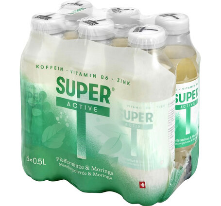 Super T Aktive 50 cl PET 6-Pack