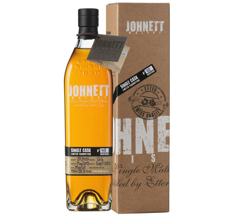 Johnett Single Cask N° 49 Swiss Single Malt Whisky Distillerie Etter