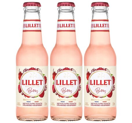 Lillet Berry 10% Vol. Ready to drink 20 cl EW Glas Preis pro 3-Pack