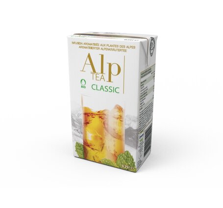Alp Tea Classic Bio Alpenkräutergetränk 25 cl im Tetra Pak®