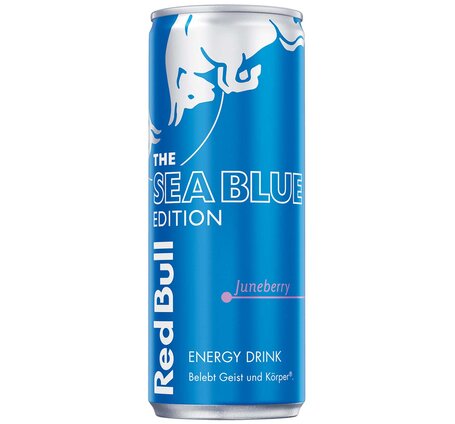 Red Bull The Sea Blue Edition Energy Drink