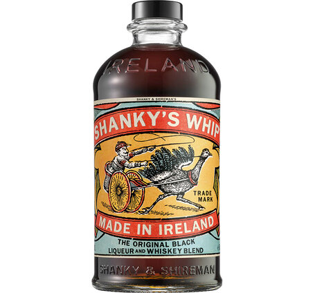 Whiskey Shanky's Whip The Original Black Liqueur and Whisky Blend Ireland