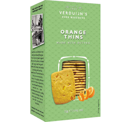 Verduijn's Butterbiskuits mit Orange 75g