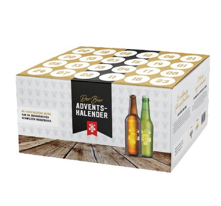 Bier Adventskalender 2024 mit 24 Schweizer Biere von 24 Brauereien (nicht für Postversand geeignet)