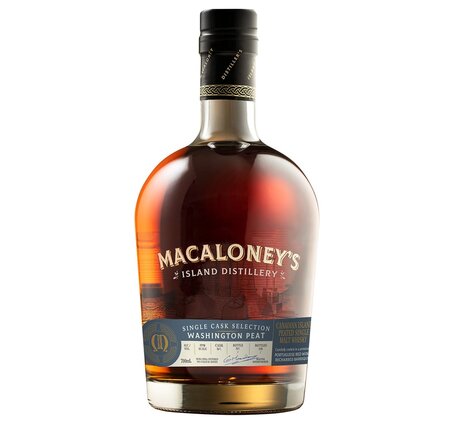 Whisky Macaloney's Washington Peat Canadian Single Malt