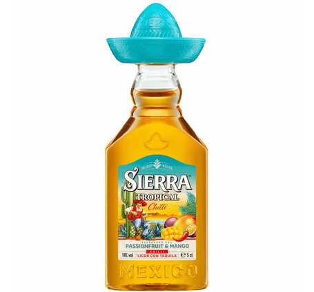 Tequila Sierra Tropical Chilli Passionfruit & Mango 5 cl Portion