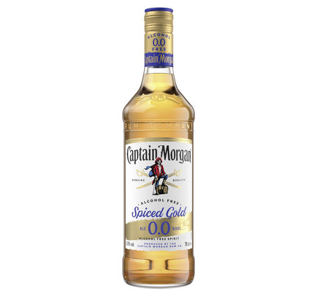 Rum Captain Morgan Spiced Gold alkoholfrei 0.0 Vol.%