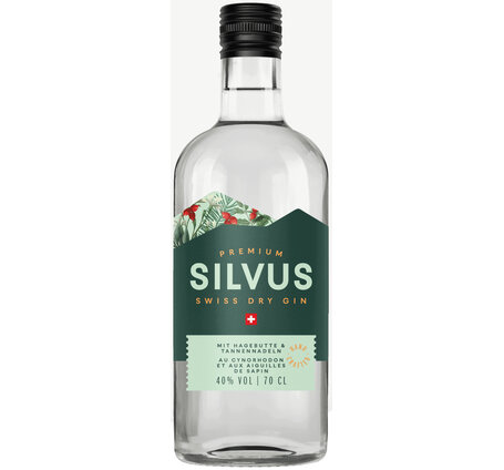 Gin Silvus Swiss Dry Gin (auf Anfrage)