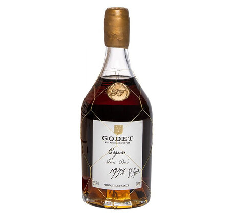 Cognac Godet Single Cask 1978  Millesime Fins Bois