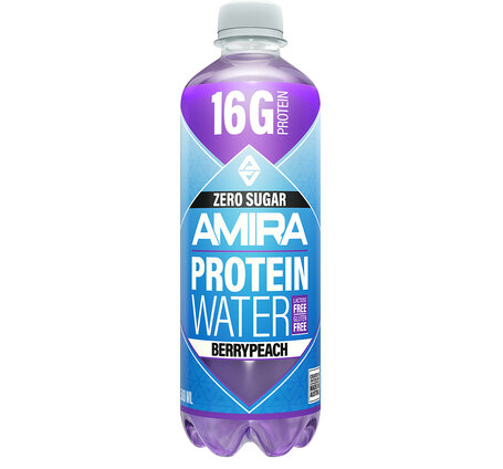 Amira Berrypeach Protein Water Low Calorie 50 cl PET (ab Februar 2025 wieder lieferbar)