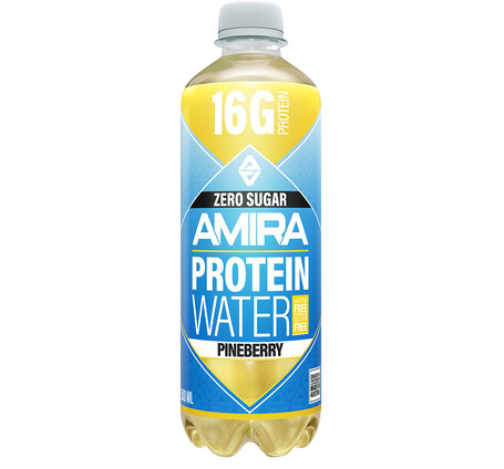 Amira Pineberry Protein Water Low Calorie 50 cl PET (ab Februar 2025 wieder lieferbar)