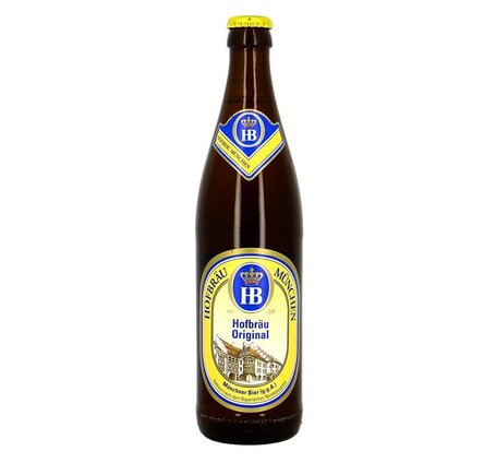 Münchner Hofbräu Original 50 cl (auf Anfrage)