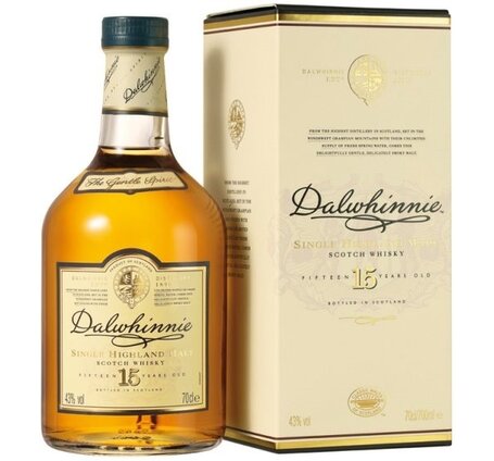 Whisky Dalwhinnie Malt Highland-Northern 15 years