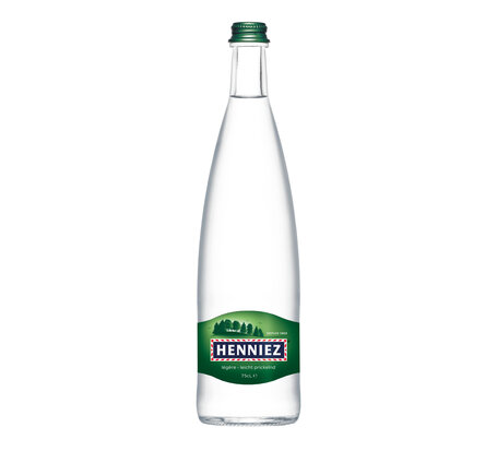 Henniez grün 75 cl wenig Kohlensäure Depot Fr. -.50