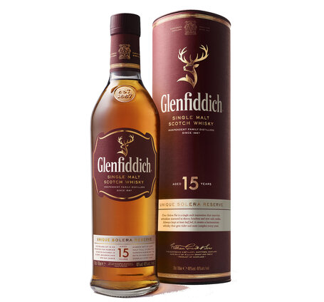 Glenfiddich 15 Years Pure Malt Whisky Solera Cask 