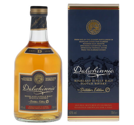 Whisky Dalwhinnie Malt Distillers Edition Highland-Northern
