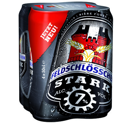 Feldschlösschen STARK 50 cl Dosen 4-Pack