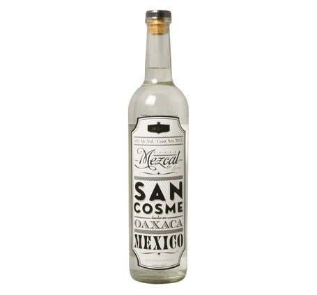 Mezcal Blanco 100 % Wild Agave San Cosme (solange Vorrat, kein neuer Liefertermin bekannt)