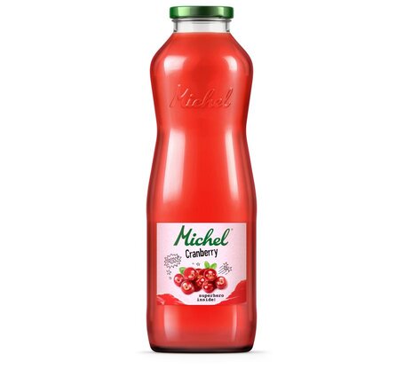 Michel Cranberry 1 L Glas MW 6er Harass